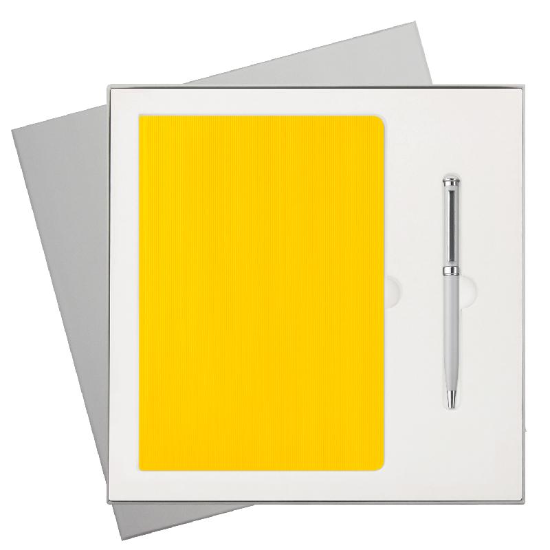 Подарочный набор Rain,  (ежедневник, ручка)