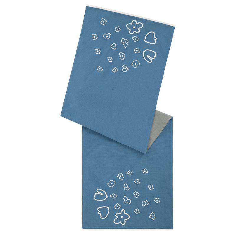 Дорожка на стол Незабудки из коллекции ethnic, 45х150 см