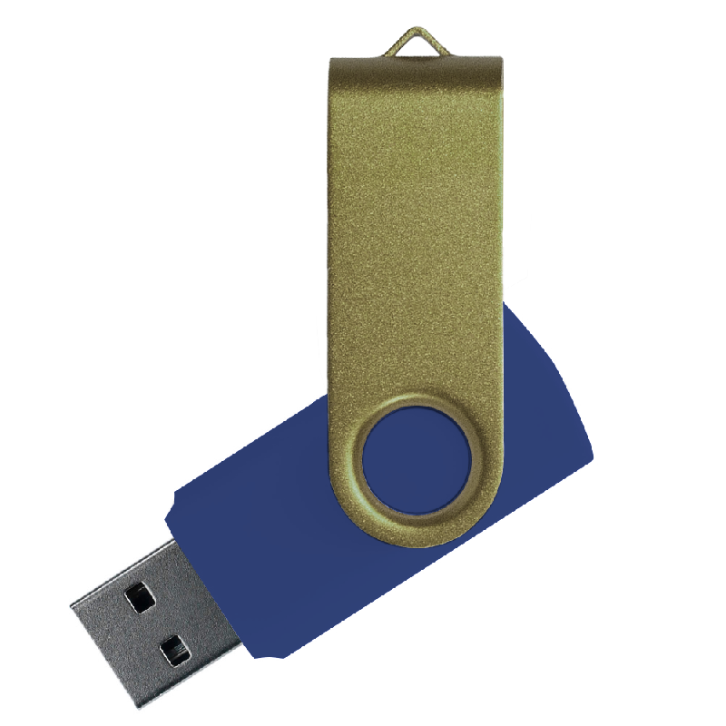 Флеш накопитель USB 2.0 Twister Сolor Mix 16GB, пластик Софт Тачметалл