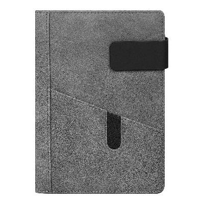 Ежедневник Smart New York Suede А5, недатированный, в твердой обложке с поролоном, в подарочной коробке