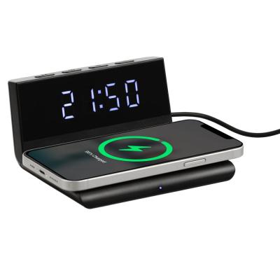 Станция беспроводной зарядки с часами Electron, ver.2