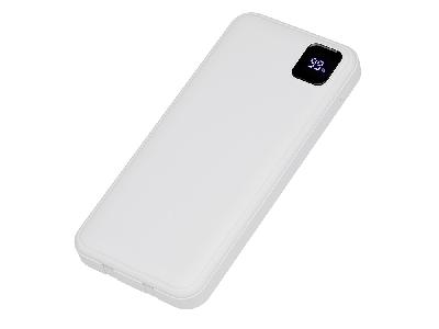 Внешний аккумулятор со встроенными кабелями Фрэйм, 10000мач