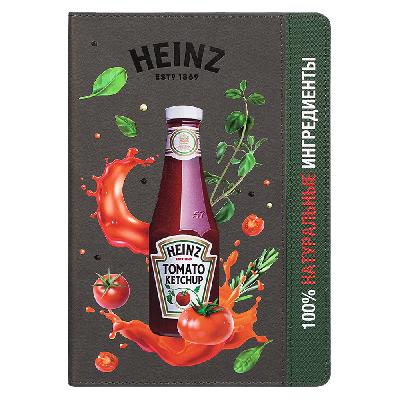 Ежедневник Flexy Viva Latte Daphne Color Print Sample Heinz A5, недатированный, в гибкой обложке
