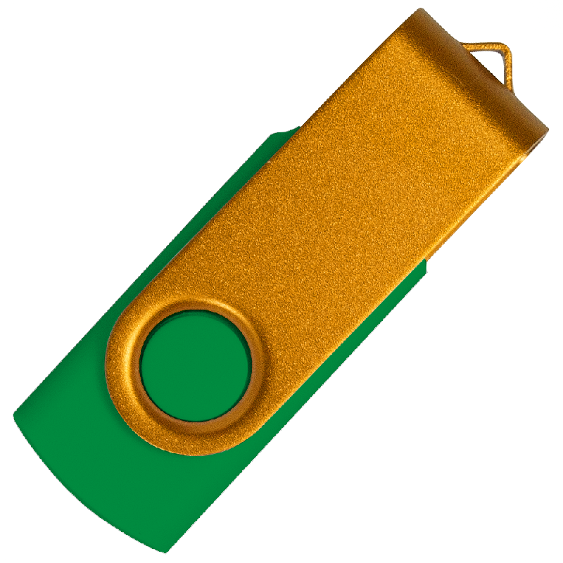 Флеш накопитель USB 2.0 Twister Сolor Mix 16GB, пластик Софт Тачметалл