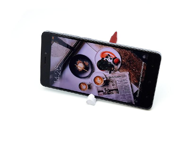 Ручка шариковая, треугольная, пластиковая, PhonePen