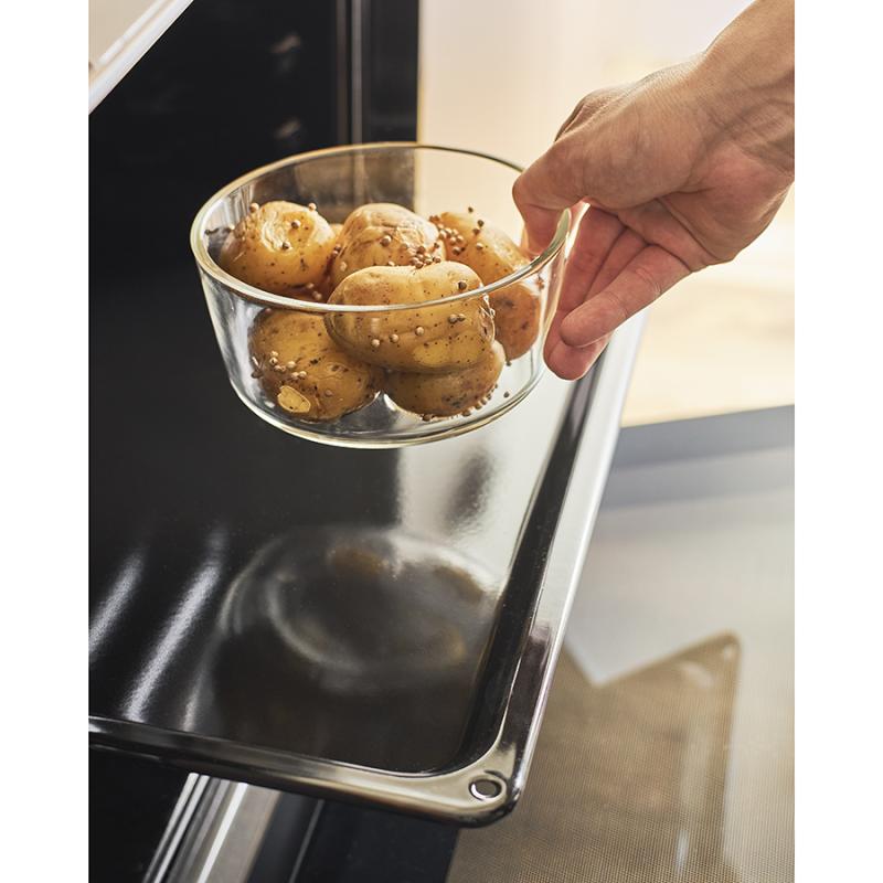 Набор контейнеров для запекания и хранения круглые с крышками, 4 шт.