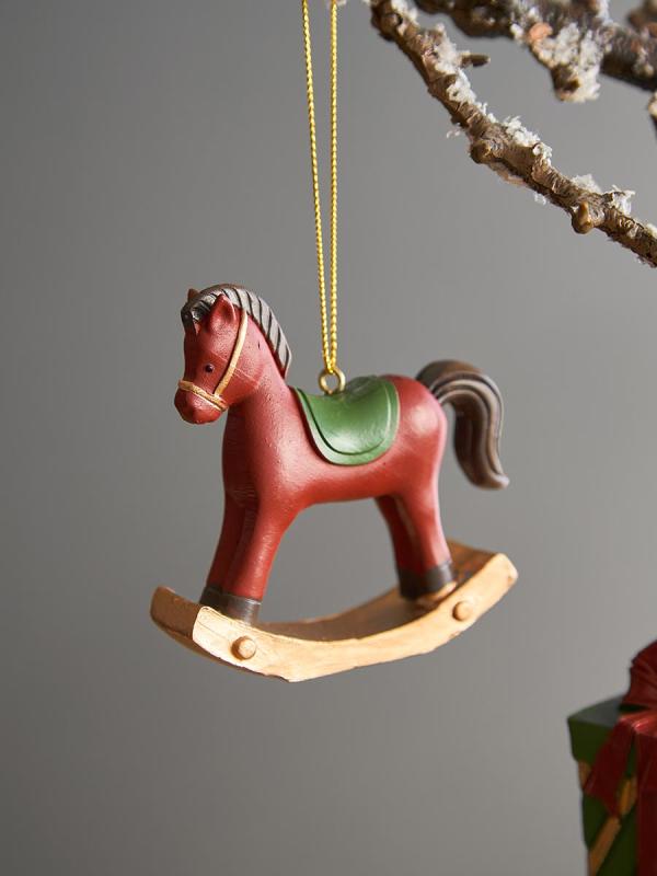 Набор ёлочных украшений classic christmas charm из коллекции new year essential, 4 шт.