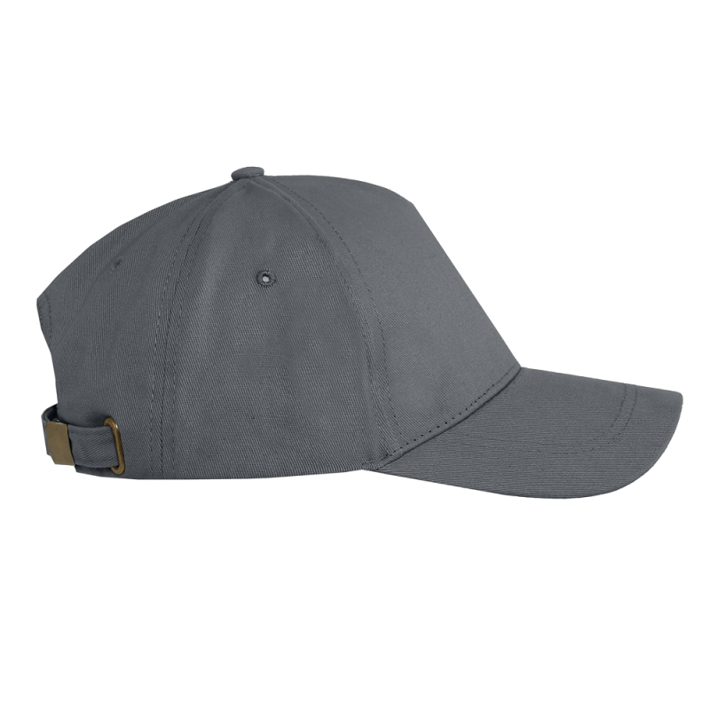 Бейсболка STAN 5 клиньев хлопок,260,12, Графит (101)