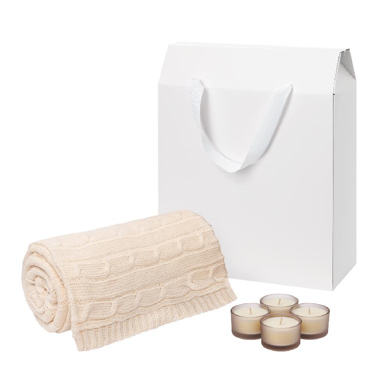 Подарочный набор Sento, Fado,  (свечи, плед)