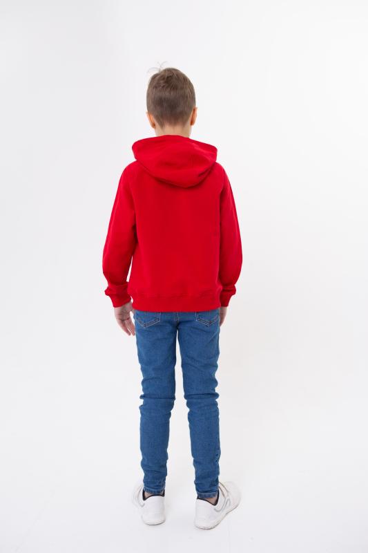 Толстовка  детская STAN с капюшоном на молнии футер без начёса 260