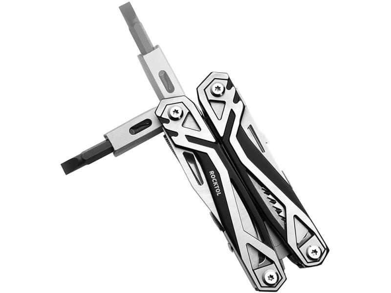 Мультитул Rocktol 21 в 1 с пружинными плоскогубцами