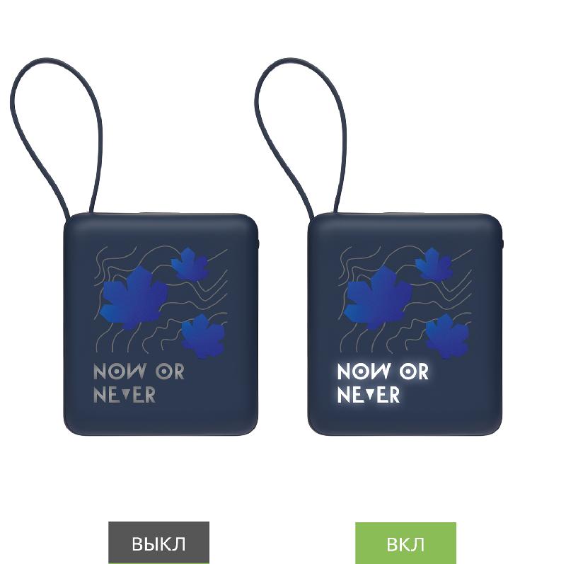 Внешний аккумулятор с подсветкой Ritter PD 10000mAh с функцией беспроводной зарядки 15W