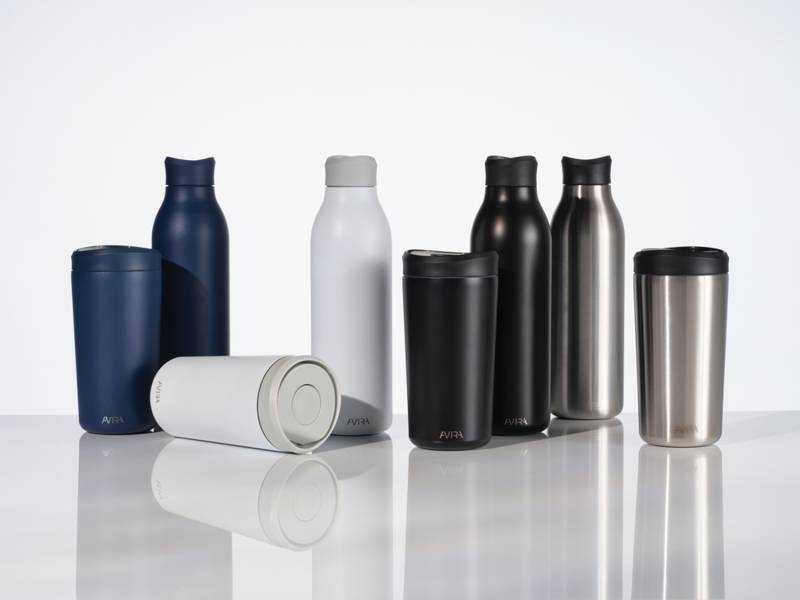 Термокружка Avira Alix из переработанной стали RCS, 400 мл