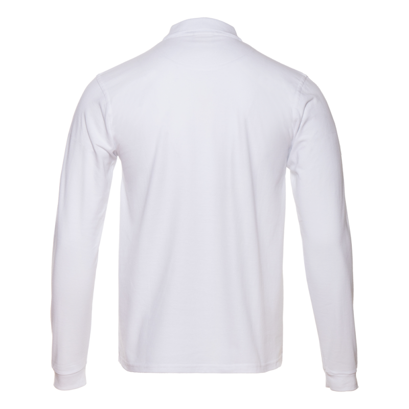 Рубашка поло унисекс STAN длинный рукав хлопок 185