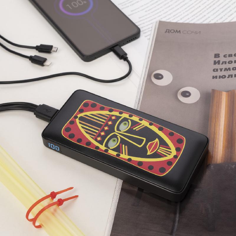 Внешний аккумулятор с цветной подсветкой Ancor PD Max Plus 10000 mAh