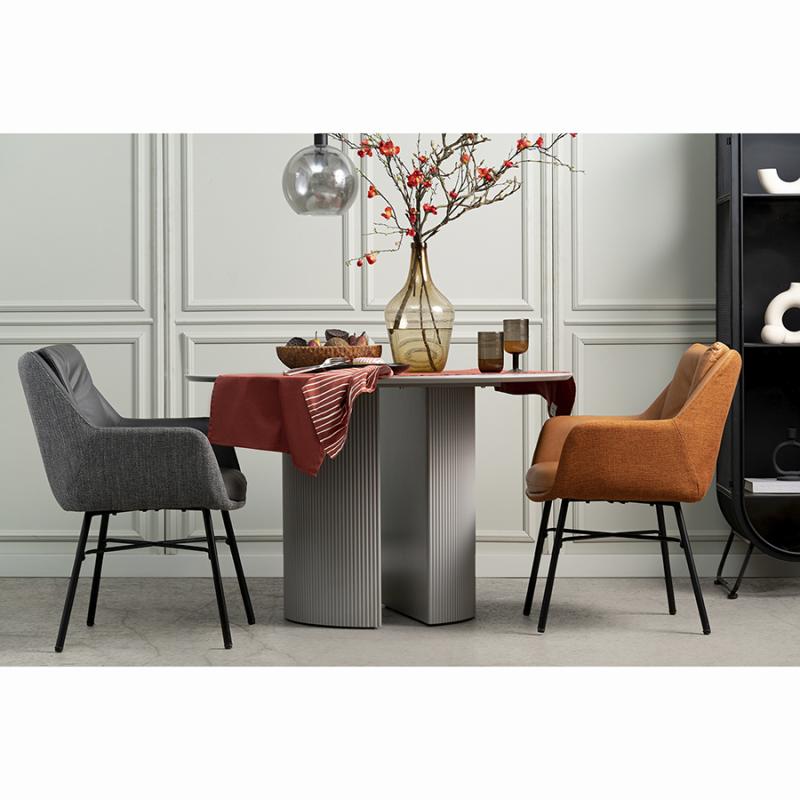 Стул allar, экокожа, рогожка