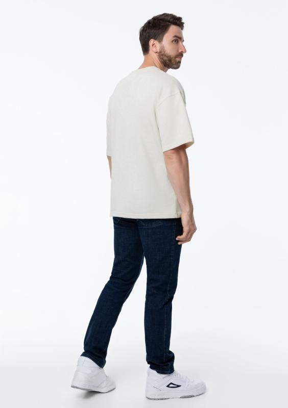 Футболка унисекс оверсайз STAN хлопок/полиэстер 260, 40, Молочный (11)