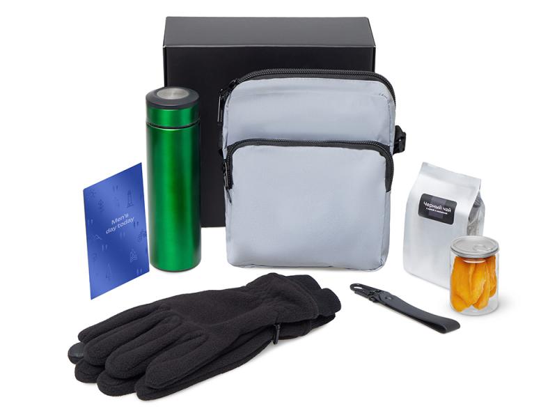 Подарочный набор Re:m. Step  с термосом, перчатками и сумкой