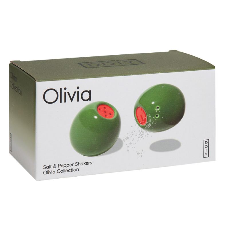 Набор из солонки и перечницы olivia