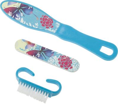 Набор Dewal Beauty педикюрный (терка, пилка, щетка)