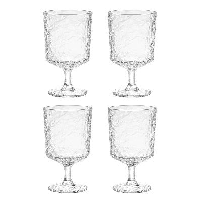 Набор бокалов из акрила arctic для вина, 280 мл, 4 шт.