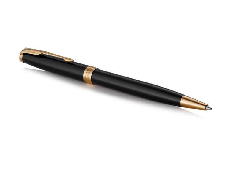Ручка шариковая Parker Sonnet Core Black Lacquer GT