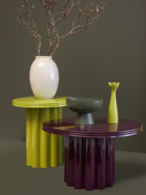 Столик кофейный vivlend, D57 см, ночная а