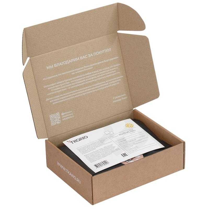 Набор из двух наволочек  с принтом Полярный цветок из коллекции scandinavian touch, 70х70 см