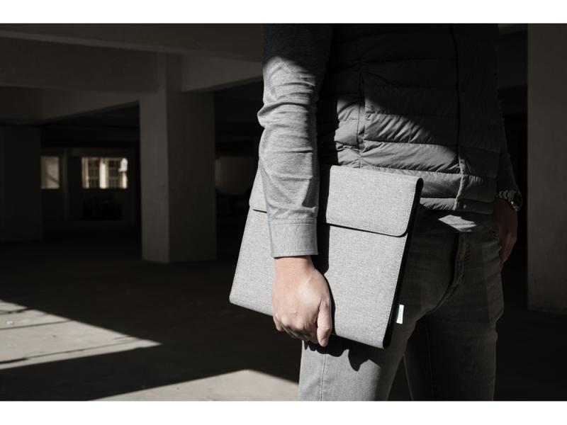 Портфолио А4 из RPET NotyFolio Eco с отделением для ноутбука 13