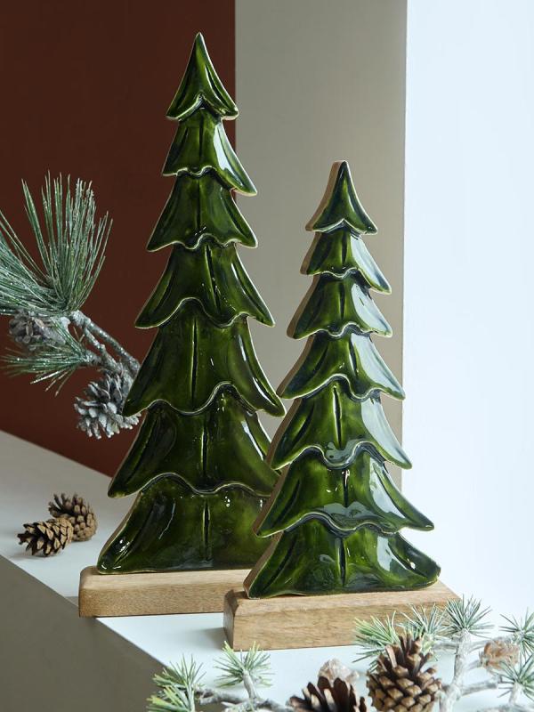 Декор новогодний charming tree из коллекции new year essential, 30 см