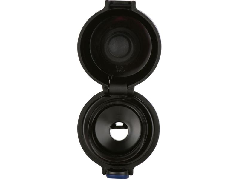Вакуумная термокружка c кнопкой Guard, soft-touch, 400 мл, тубус