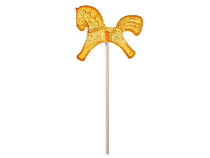 Леденец Лошадка со вкусом апельсина