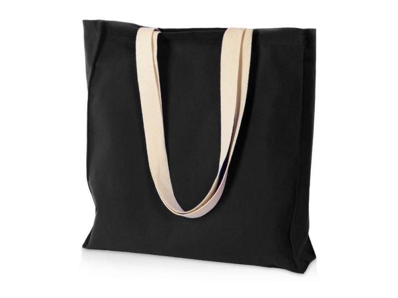 Сумка Donny из  хлопка 250г/м2 с донной складкой и парусиновыми ручками