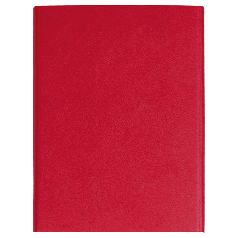 Ежедневник Alfa Bird Petrus A5, недатированный, в твердой обложке еталлическим элементом