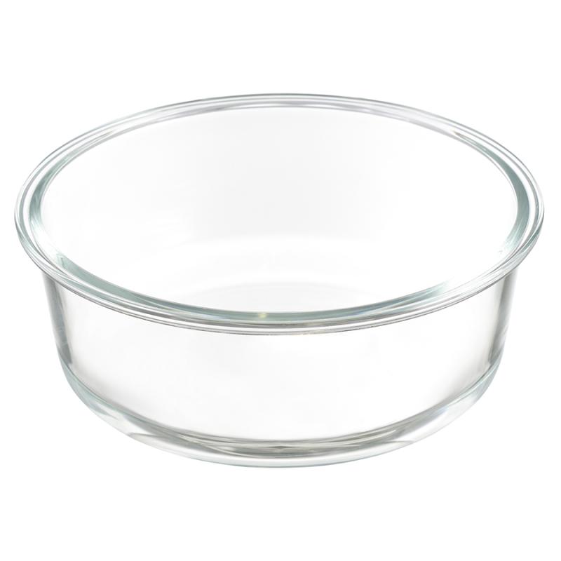 Контейнер для запекания и хранения круглый click glass, 1,3 л