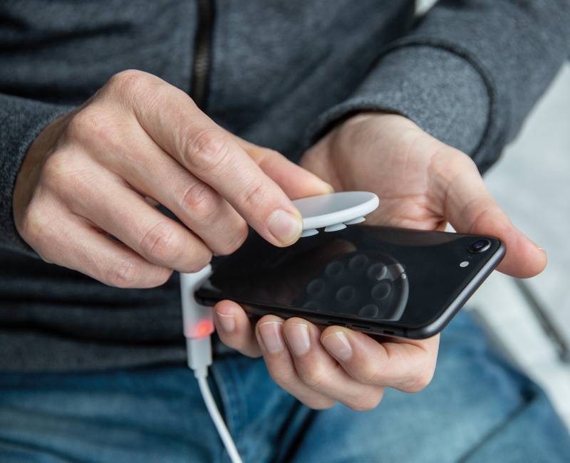 Беспроводная Док-станция на присоске, 5W