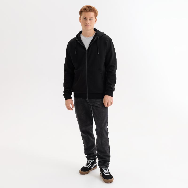 Толстовка на молнии с капюшоном MATEO , размер SM