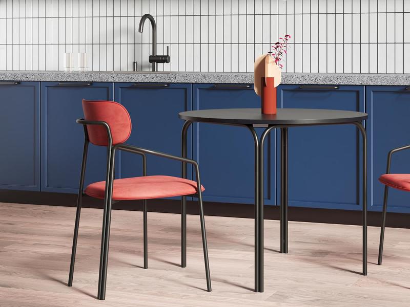 Стул ror, велюр