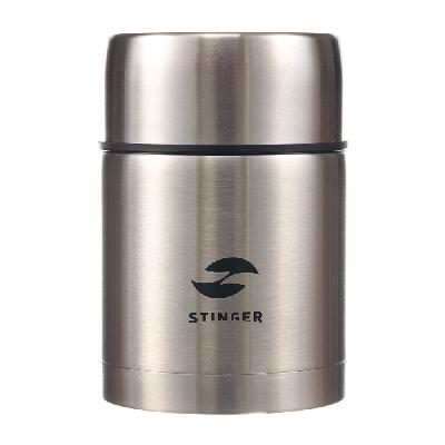 Термос ланчбокс Stinger, 0,7 л, широкий, нержавеющая , 10,8 x 10,8 x 15,9 см