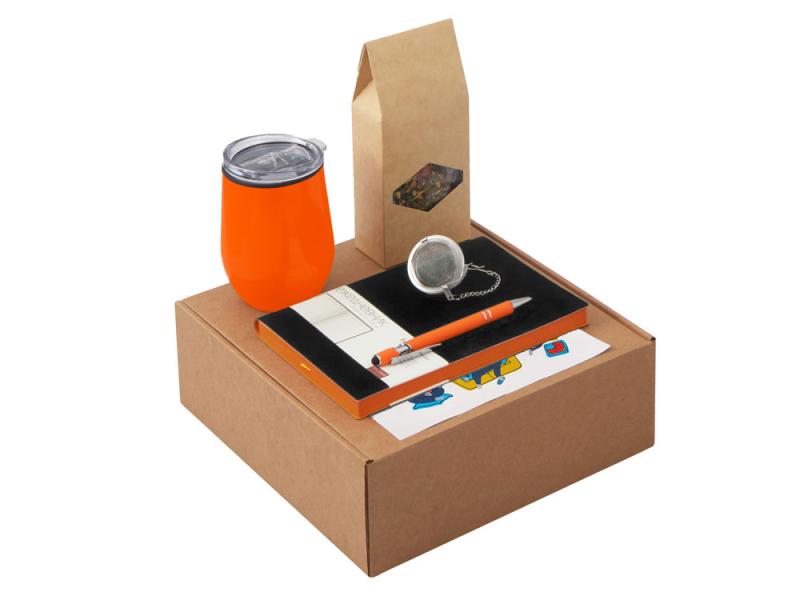 Набор Writea с ежедневником, ручкой и термокружкой