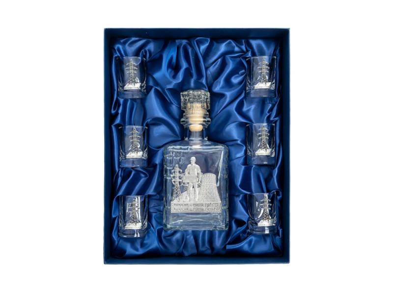 Набор со штофом Энергетики