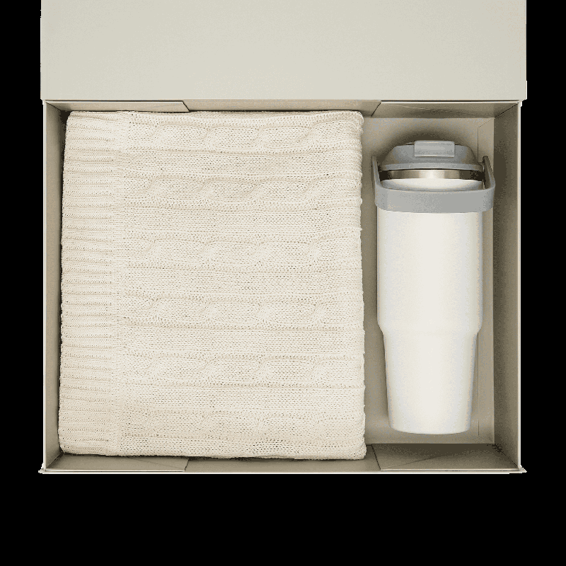 Подарочный набор Montana,  (плед, термокружка)