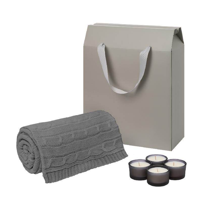 Подарочный набор Sento, Fado,  (свечи, плед)