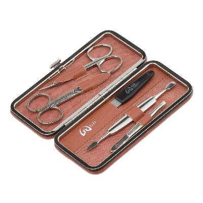 Маникюрный набор GD, 5 пр Футляр: искусственная кожа