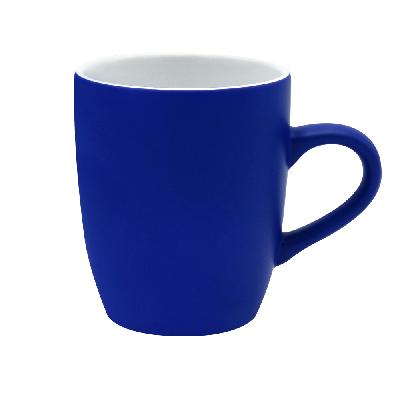 Кружка "New Aurora Soft", софт тач, темно-синяя-S