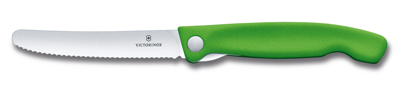 Нож для овощей VICTORINOX SwissClassic, лезвие 11 см с волнистой кромкой