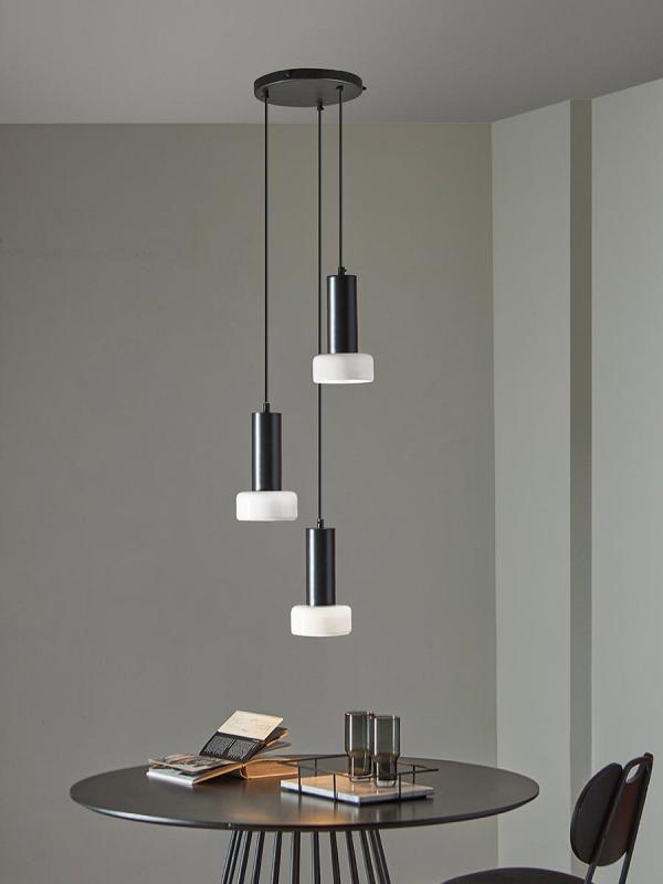 Светильник подвесной каскадный fungus, D15х25 см, 3 плафона