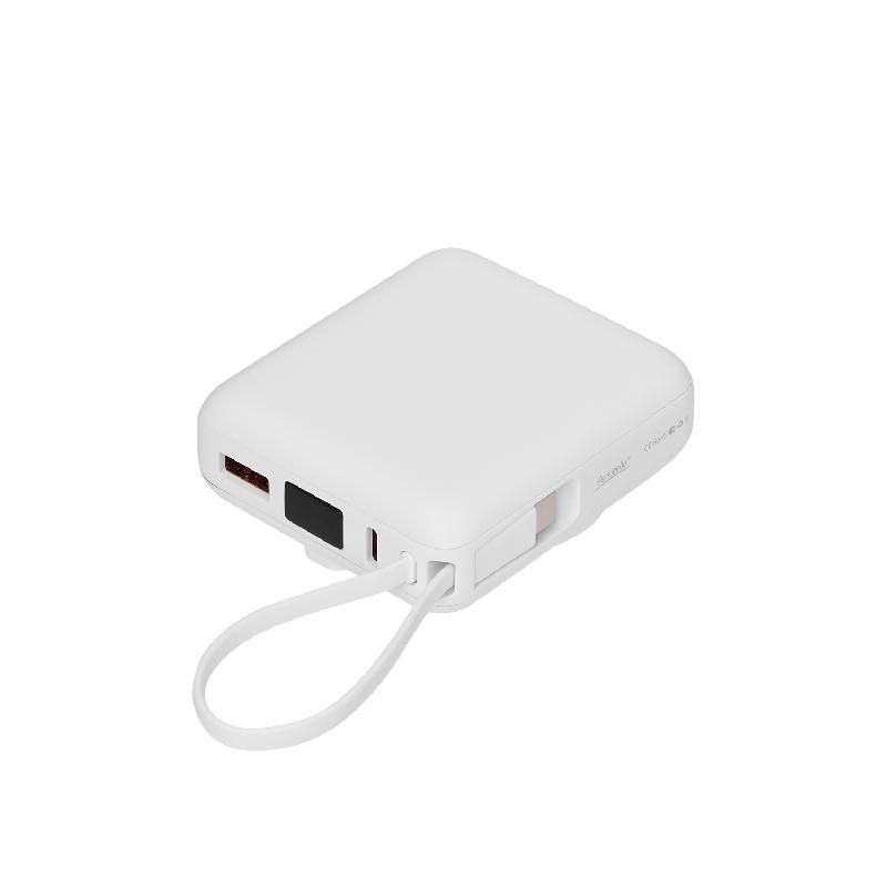 Внешний аккумулятор с подсветкой Ritter PD 10000mAh с функцией беспроводной зарядки 15W