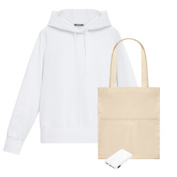 Набор с одеждой ALEX (худи, аккумулятор, шоппер), L