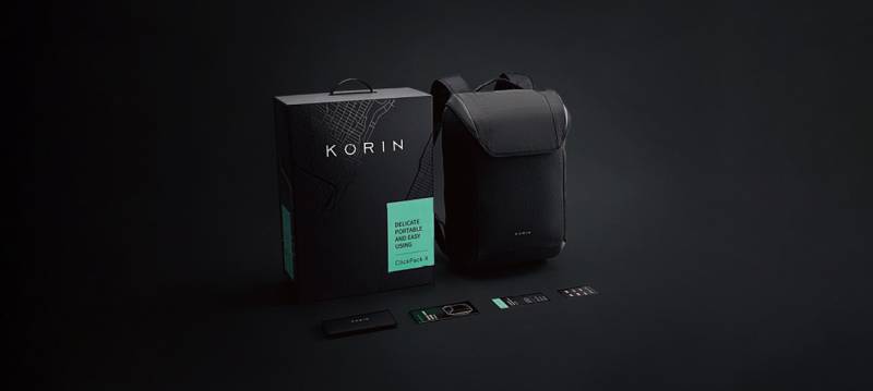 Рюкзак KORIN ClickPack X 45х32х15,5 см, с клапаном, черный